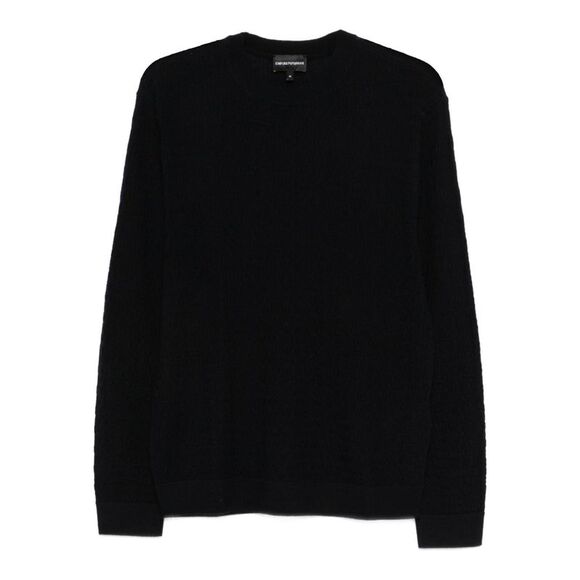 Emporio Armani Men's Sweaters Blue